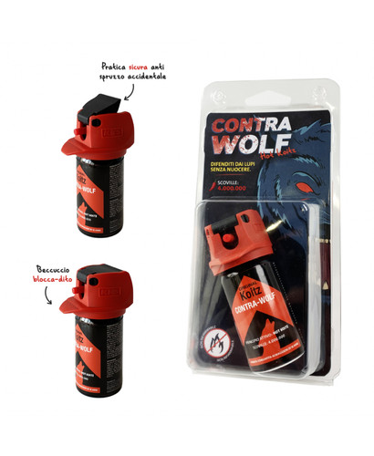 Spray dissuasore contra wolf - spray,
